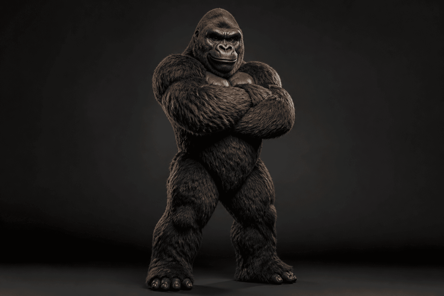 Mega Gorilla 10ft professional mascot costume